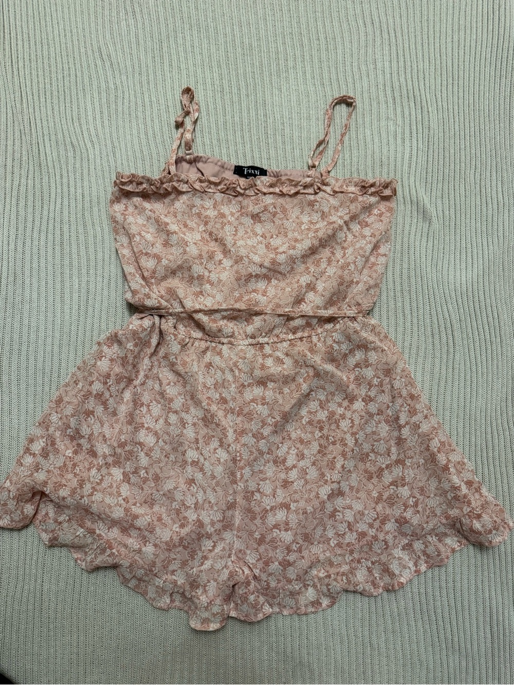 Trixxi Blush Pink Romper